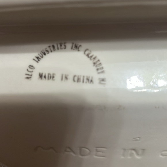 Farmhouse Country Kitchen Chicken Rooster Divided Serving Bowls Party Vintage - Picture 3 of 4